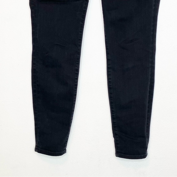 Madewell 9” High Rise Skinny Black Denim Jeans size 28 - Picture 8 of 15